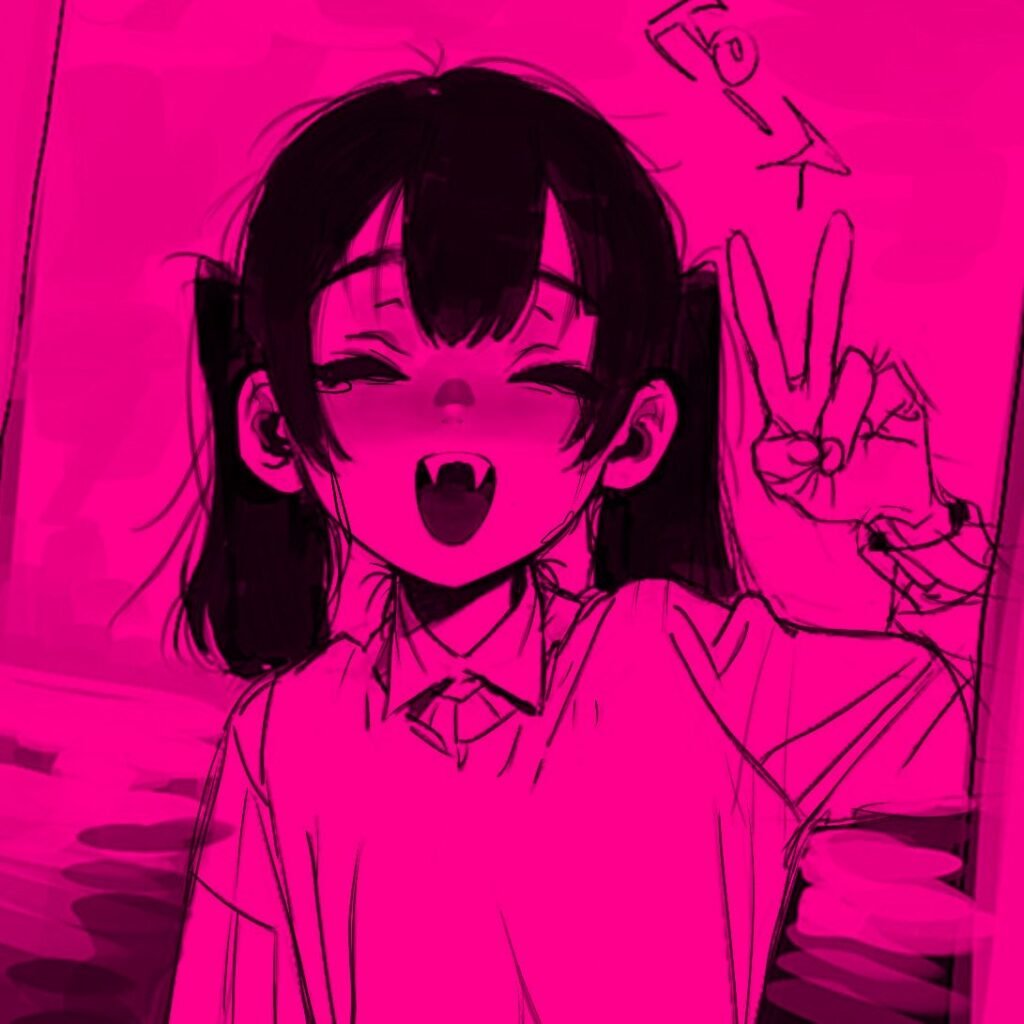 Black and Pink PFP