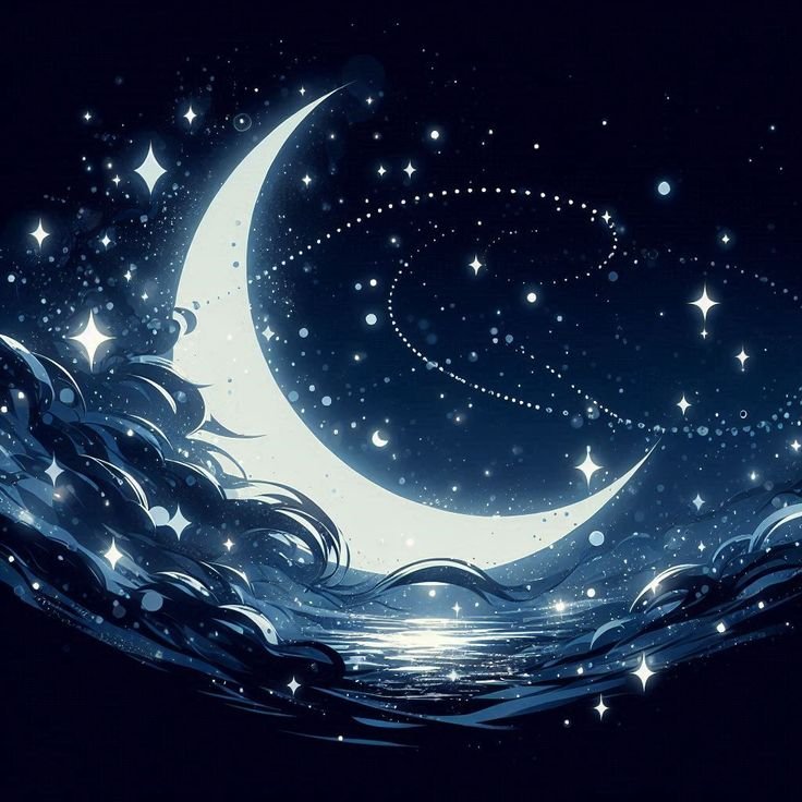 Celestial and Zodiac Moon PFP