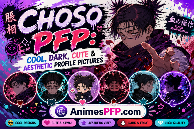Choso PFP: Cool, Dark, Cute & Aesthetic Profile Pictures