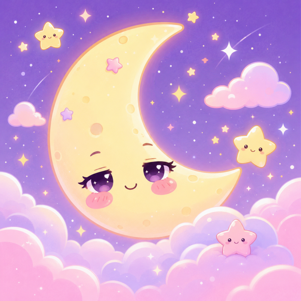 Cute Moon PFP