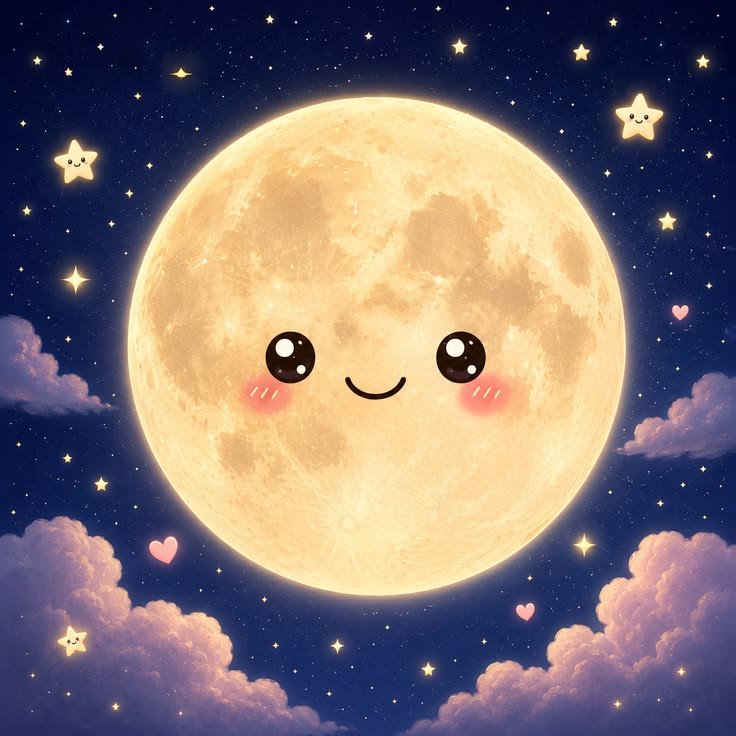 Cute Moon PFP