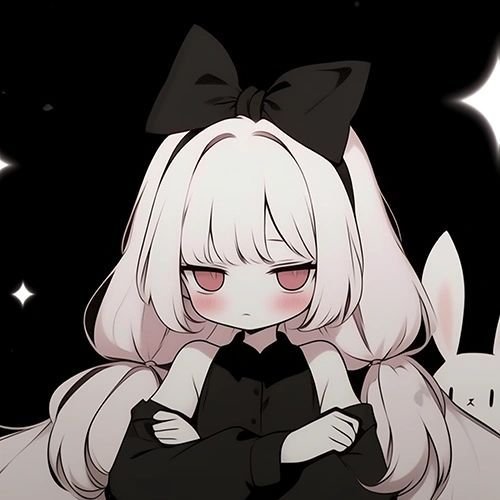 Dark, Gothic, and Cool Bunny PFPs