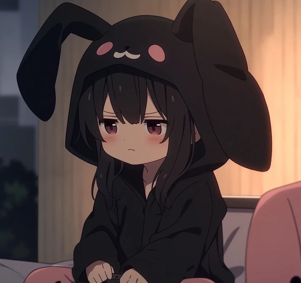 Dark, Gothic, and Cool Bunny PFPs
