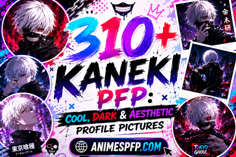 250+ Kaneki PFP: Cool, Dark & Aesthetic Profile Pictures