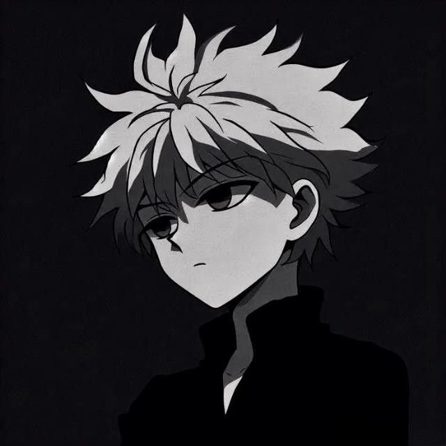 Minimalist Black PFP