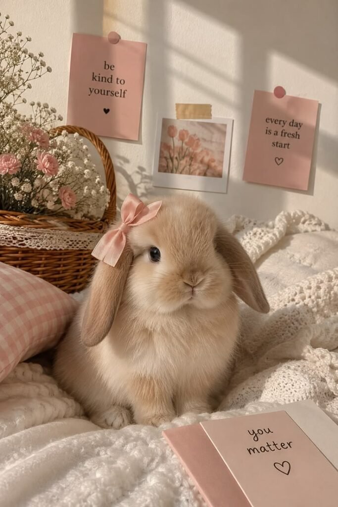 Minimalist Bunny PFP Ideas