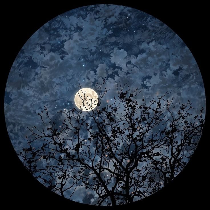Minimalist Moon PFP