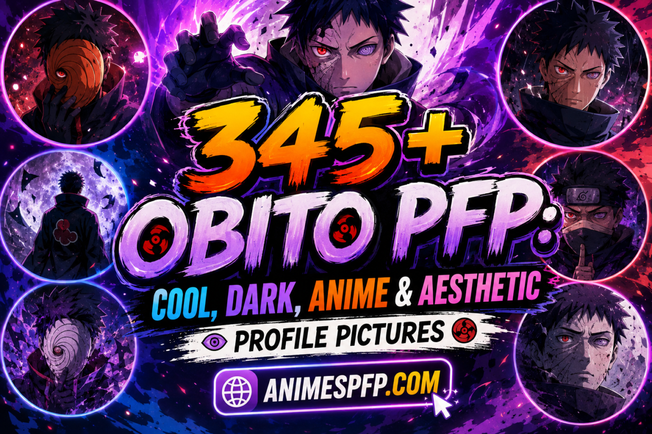 Obito PFP anime profile picture