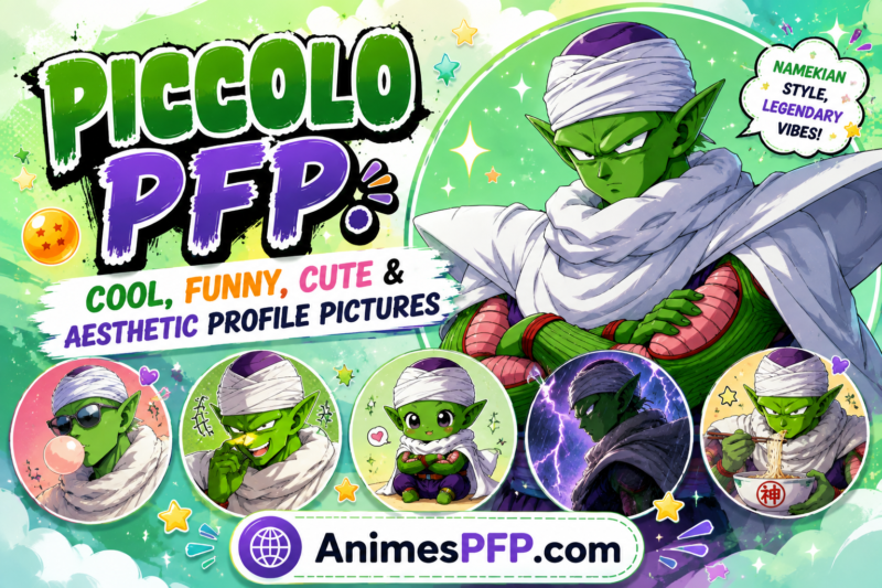 Piccolo PFP: Cool, Funny, Cute & Aesthetic Profile Pictures