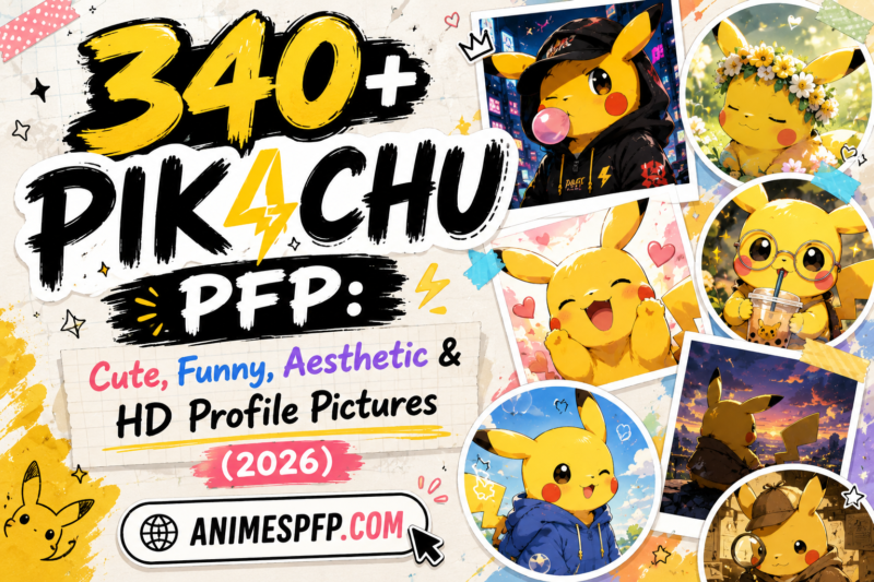 340+ Pikachu PFP: Cute, Funny, Aesthetic & HD Profile Pictures (2026)