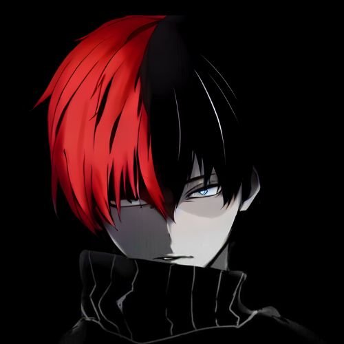 Shoto Todoroki Dark and Edgy PFP