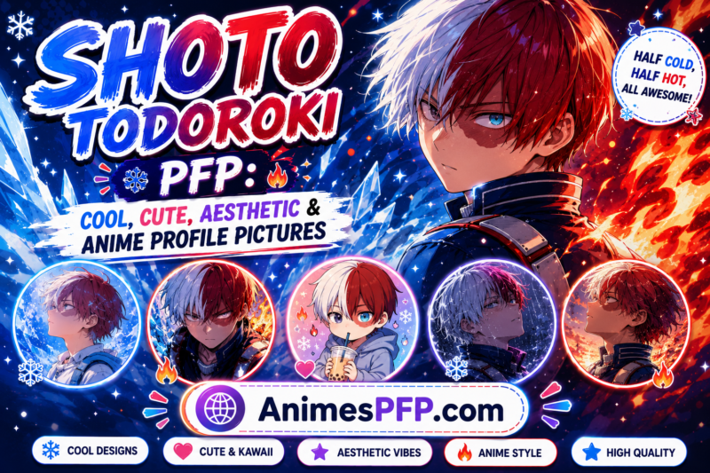 Shoto Todoroki PFP: Cool, Cute, Aesthetic & Anime Profile Pictures