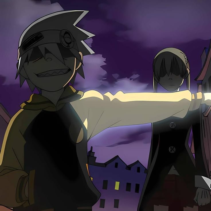 Maka and Soul matching PFP