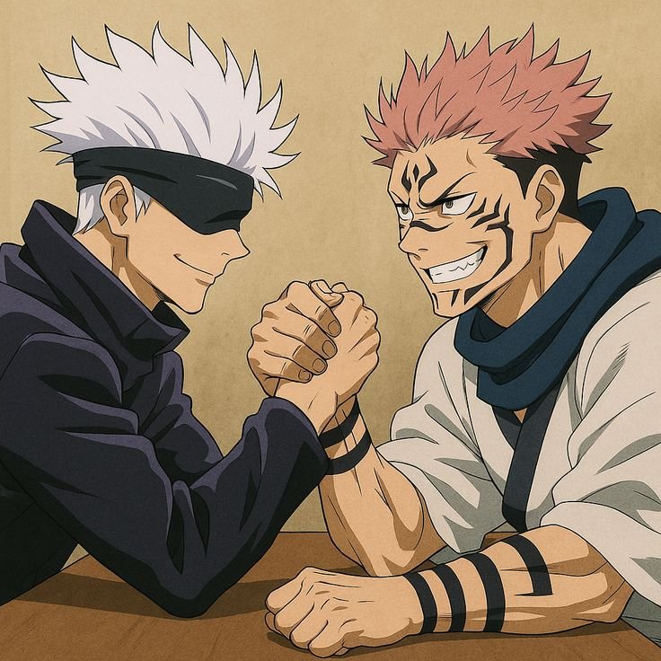 Sukuna and Gojo PFP