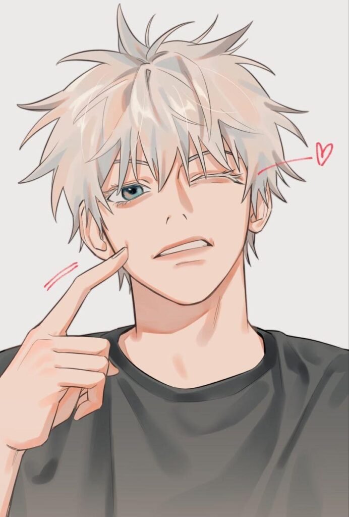 Funny Gojo reaction profile picture