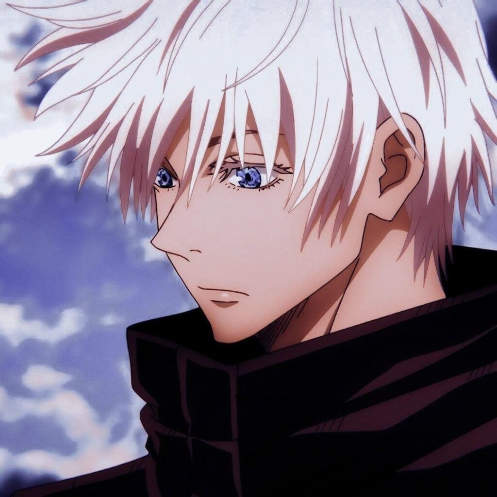 Sad Gojo anime profile picture