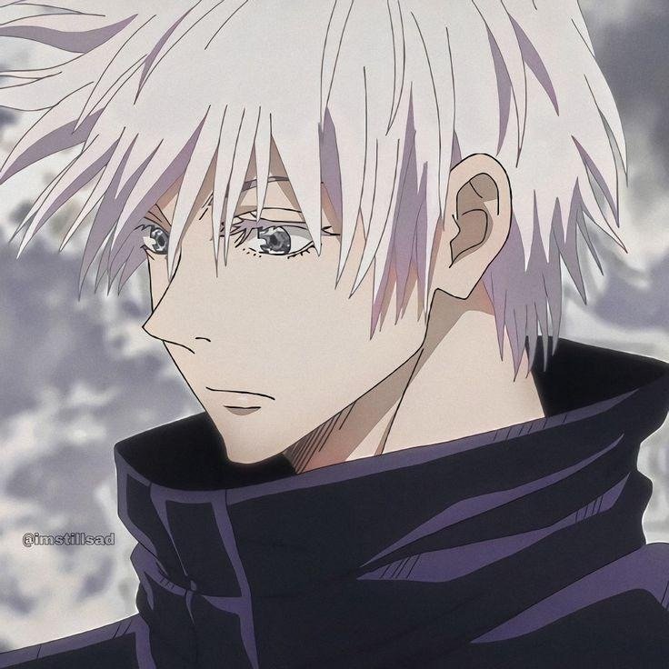 Sad Gojo anime profile picture