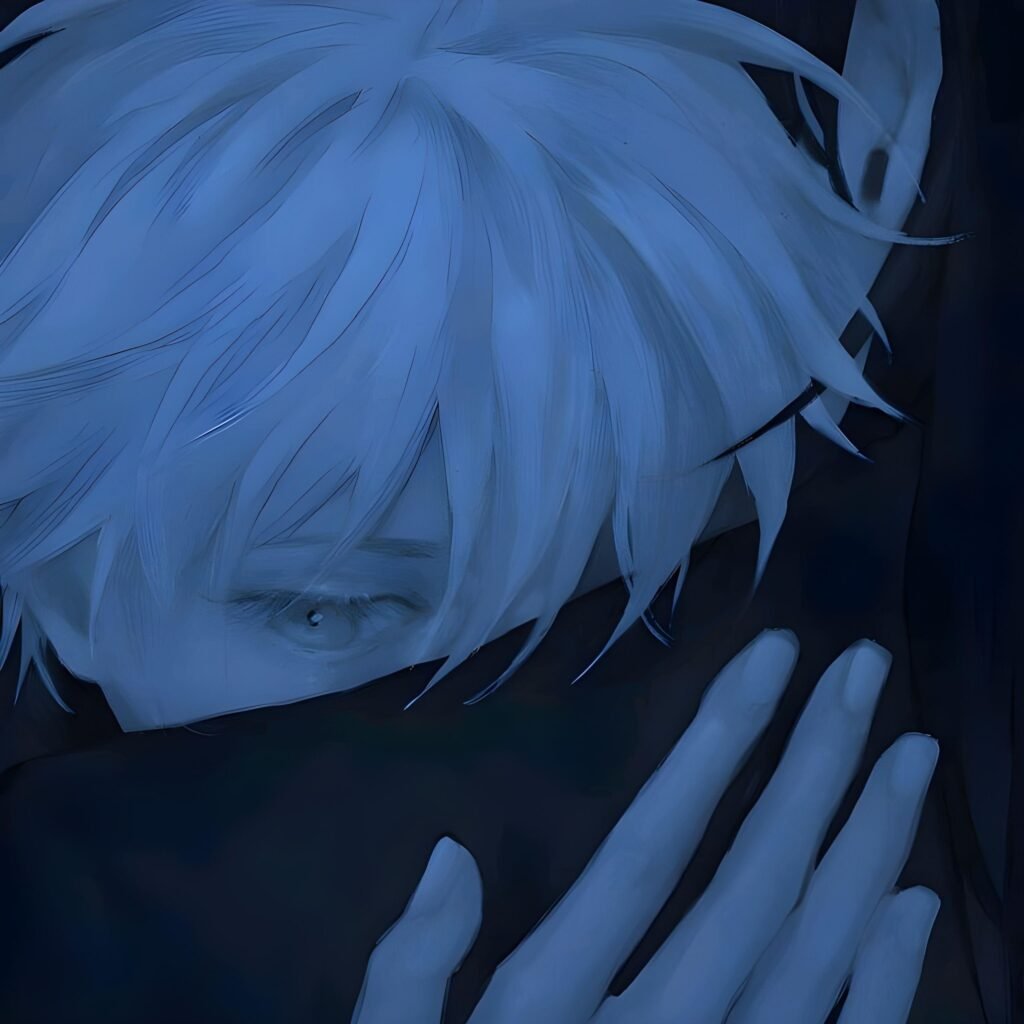 Sad Gojo anime profile picture