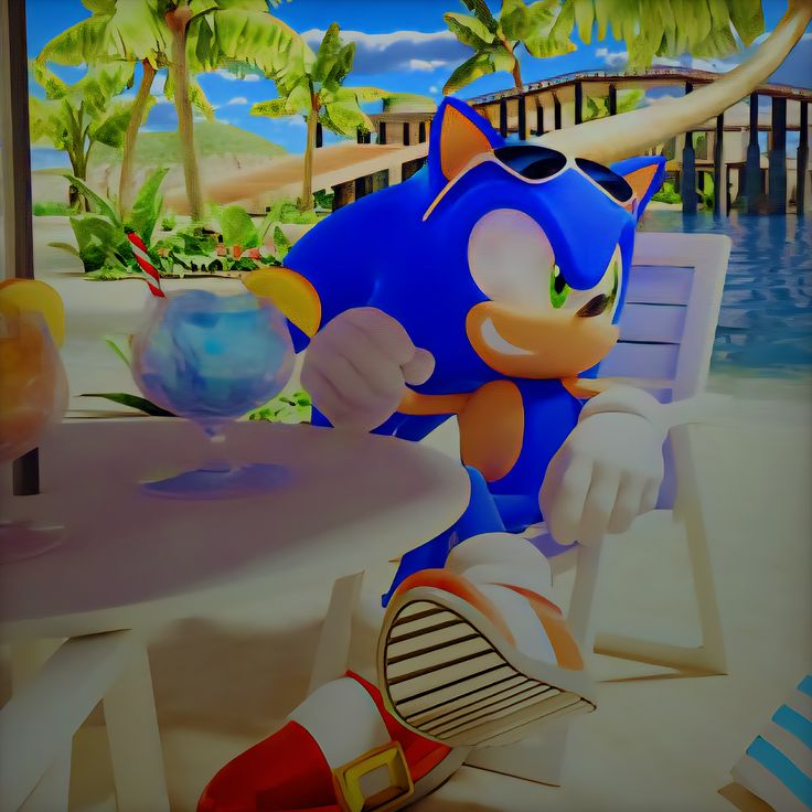 Aesthetic Sonic PFP