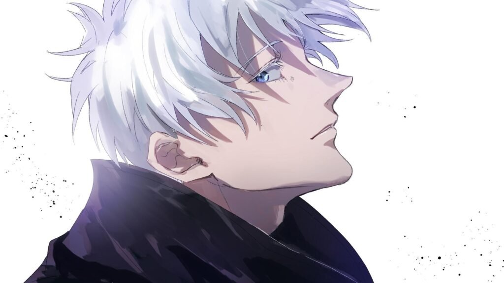 Gojo anime close-up avatar
