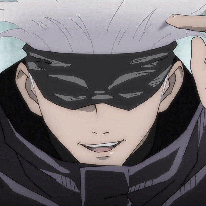 Gojo anime close-up avatar