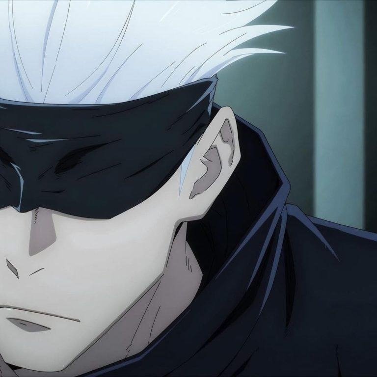Gojo anime close-up avatar