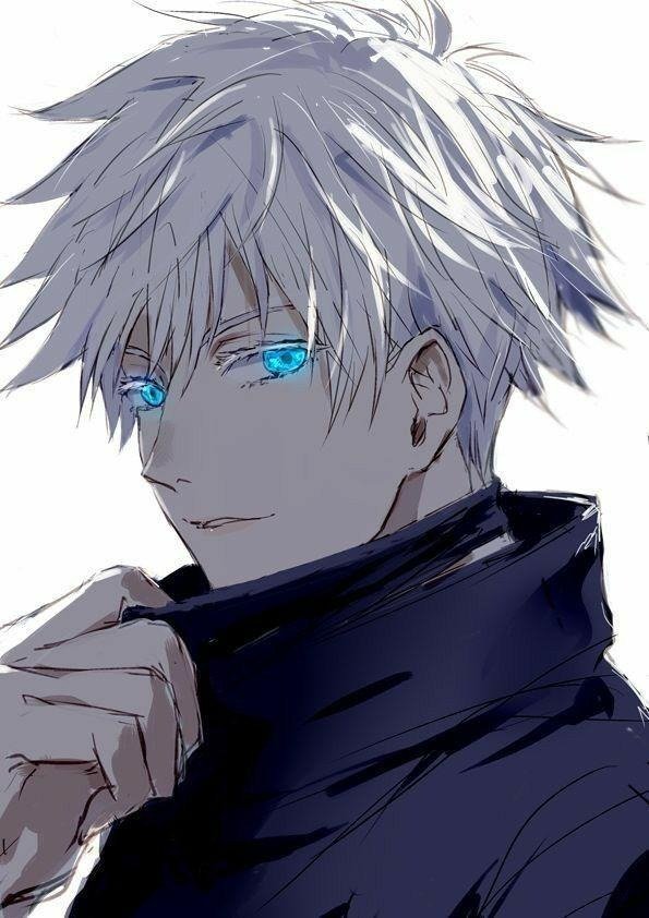 Gojo anime close-up avatar