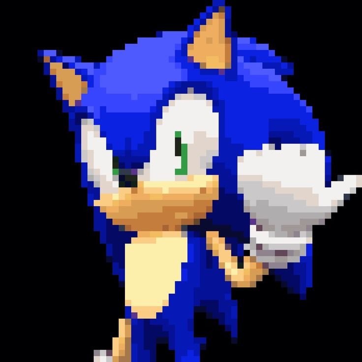 Pixel Art Sonic PFP