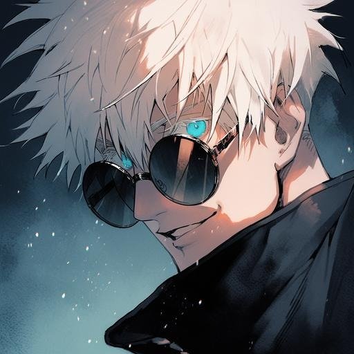 Gojo fan art profile picture