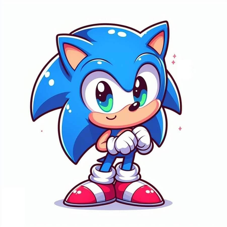 Cute Sonic PFP