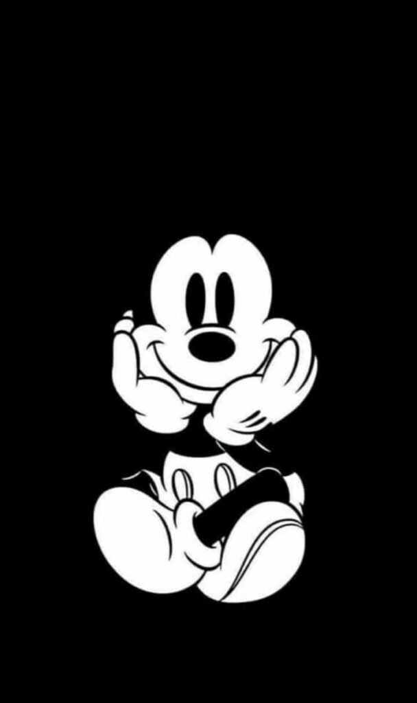 Black Mickey Mouse PFP