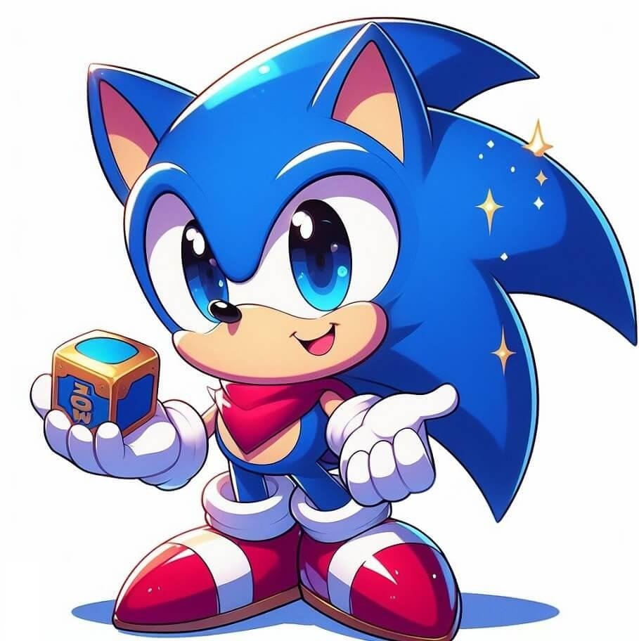 Chibi Sonic PFP