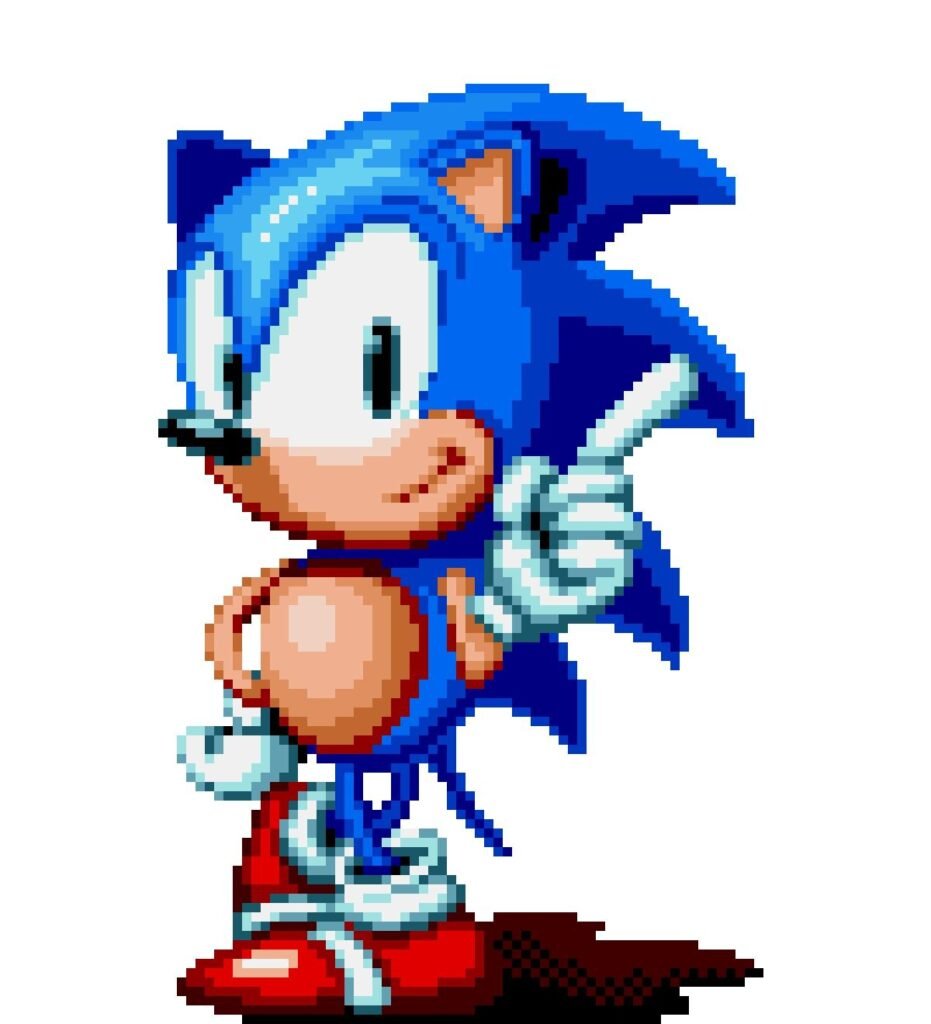 Pixel Art Sonic PFP