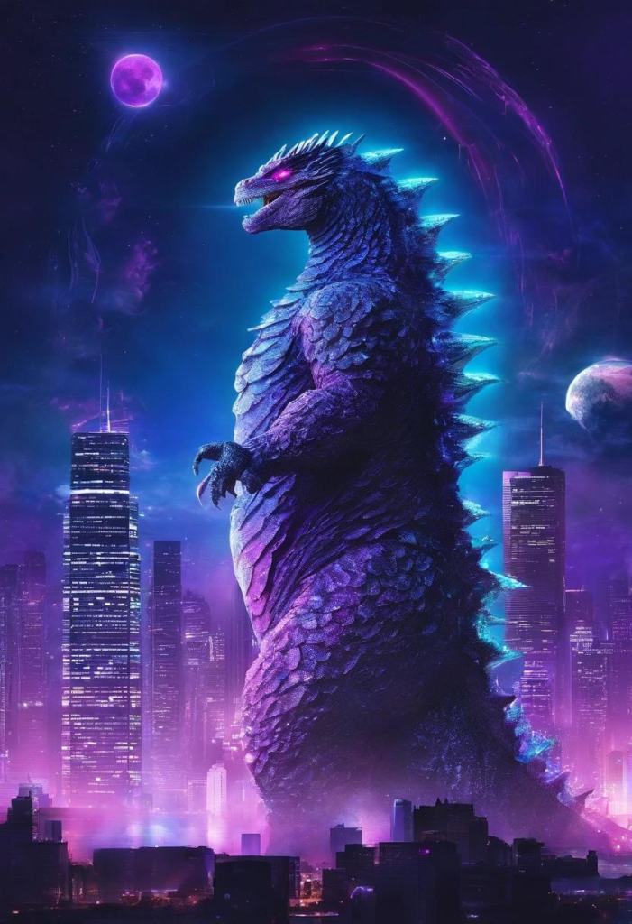 Aesthetic Godzilla profile picture