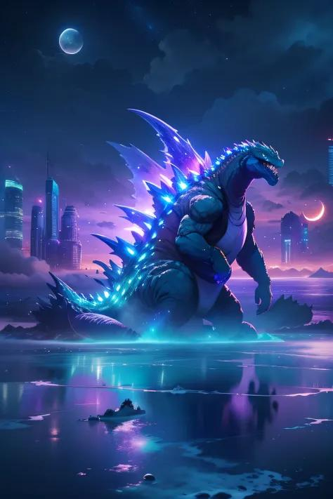 Aesthetic Godzilla profile picture