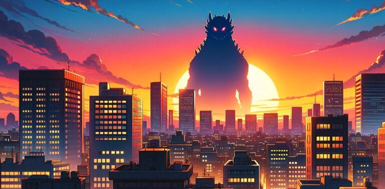 Aesthetic Godzilla profile picture