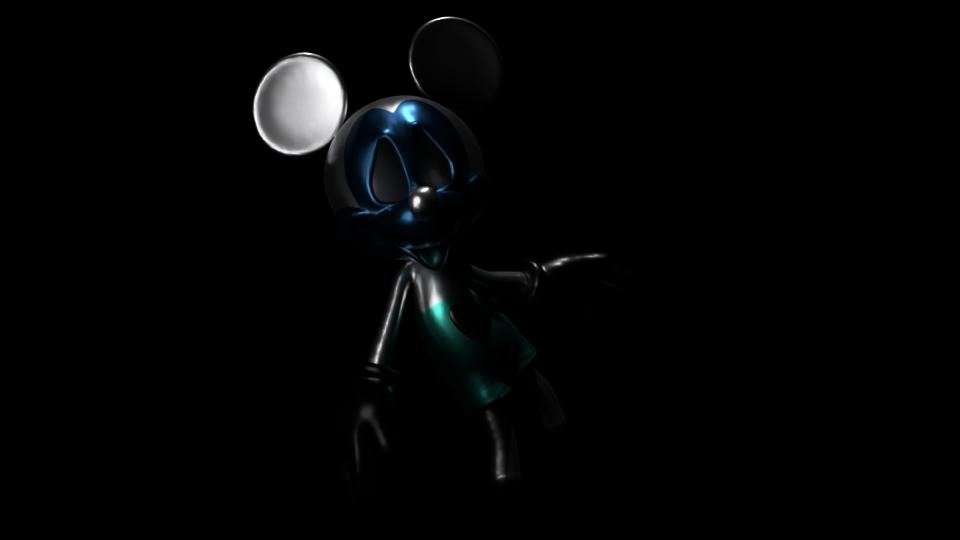 Black Mickey Mouse PFP
