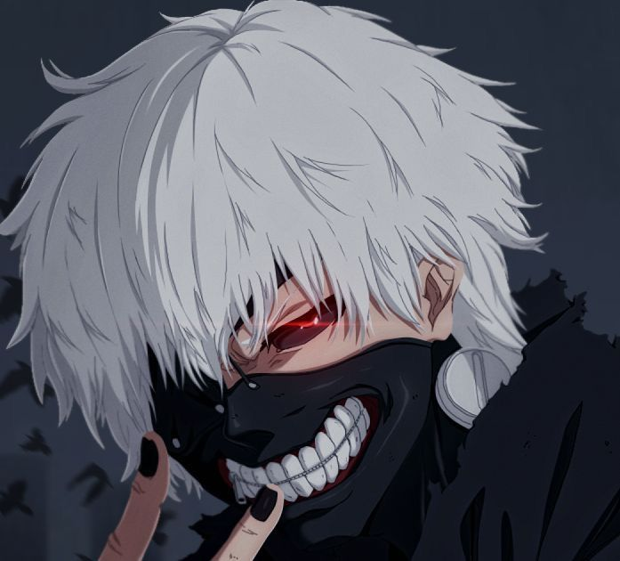 Ghoul Kaneki and One-Eyed Kaneki PFP