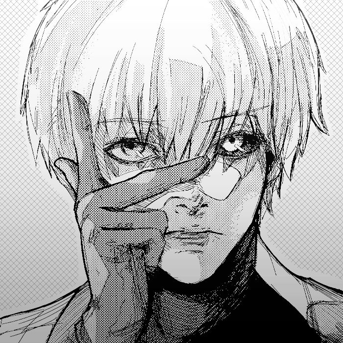 Minimalist Kaneki PFP