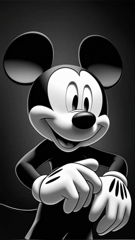 Black Mickey Mouse PFP