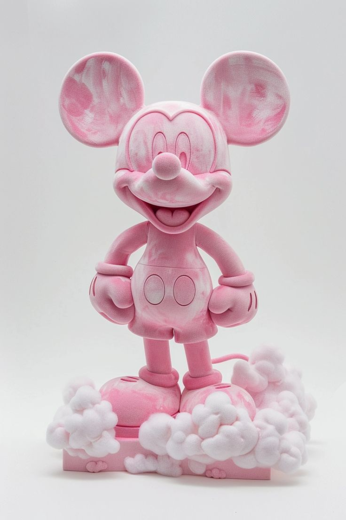 Pink Mickey Mouse PFP