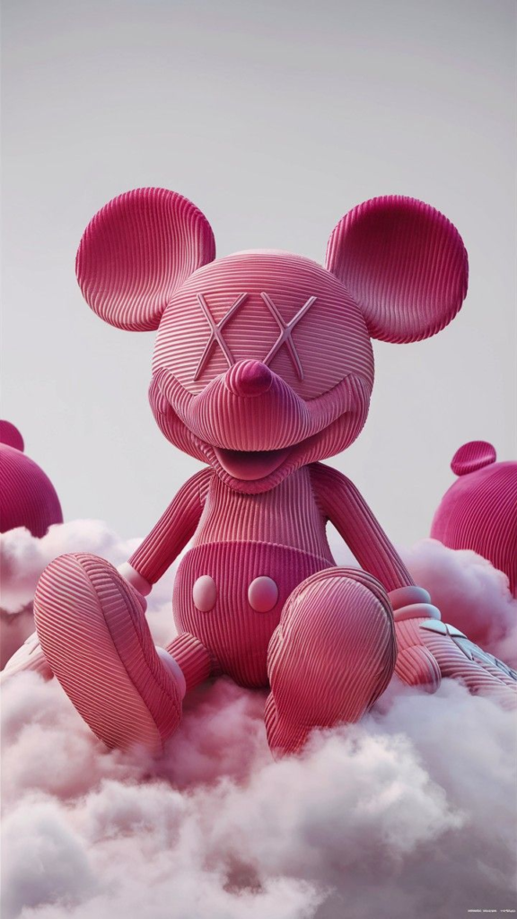 Pink Mickey Mouse PFP
