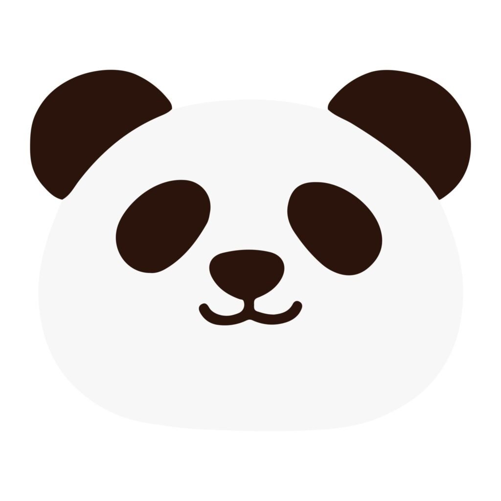 Aesthetic panda profile picture