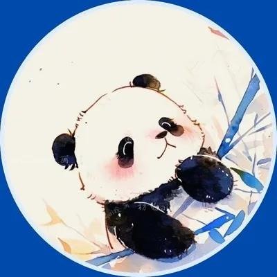 Aesthetic panda profile picture