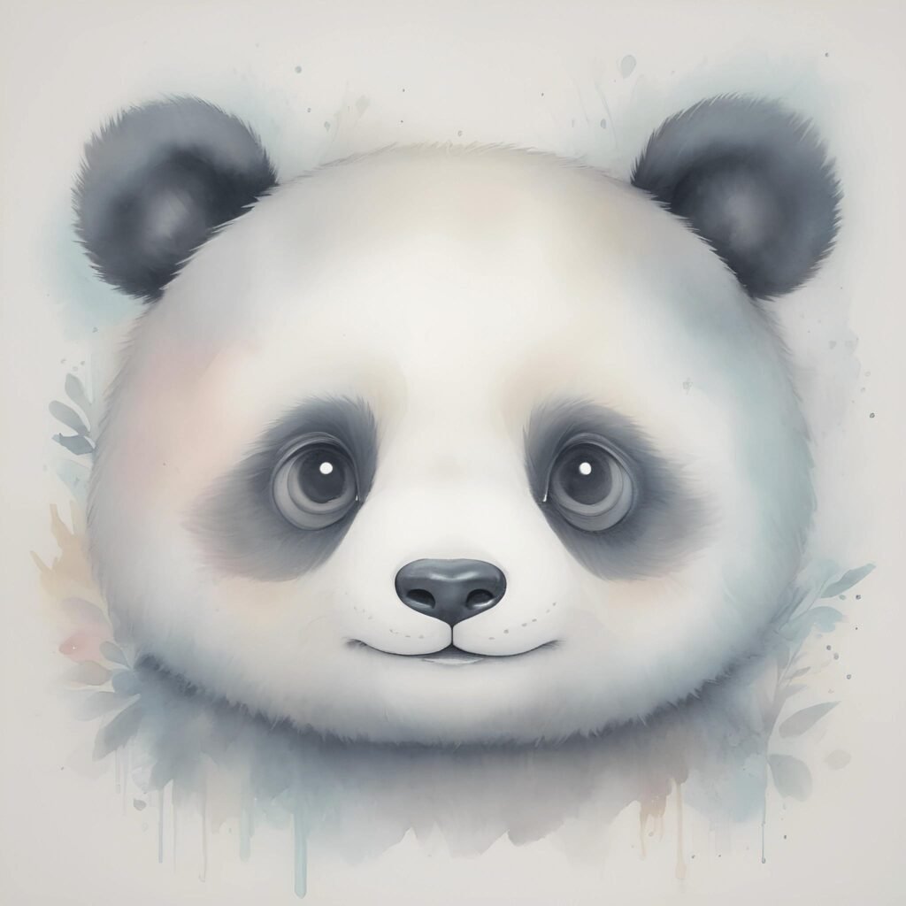 Aesthetic panda profile picture