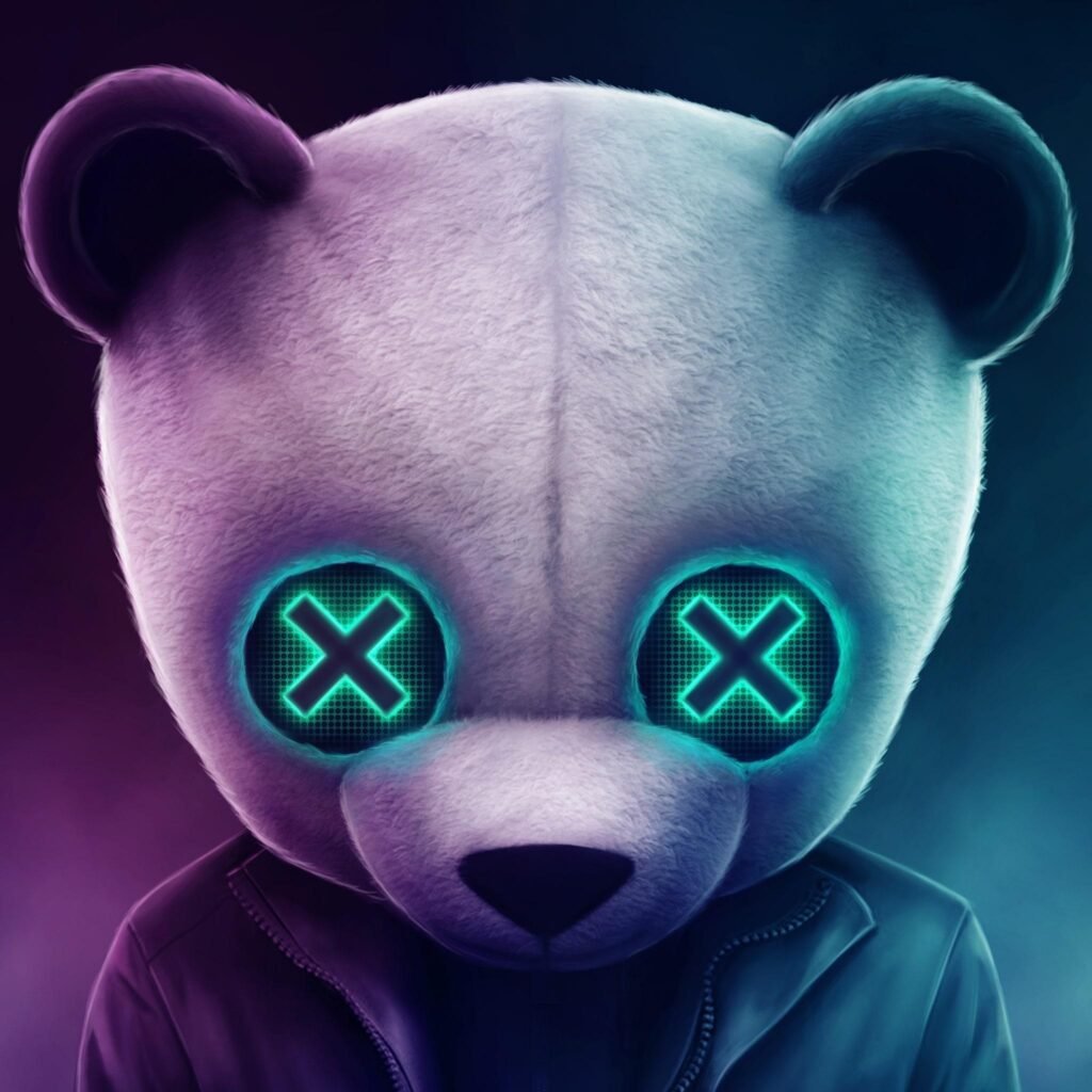 Cool panda gaming avatar