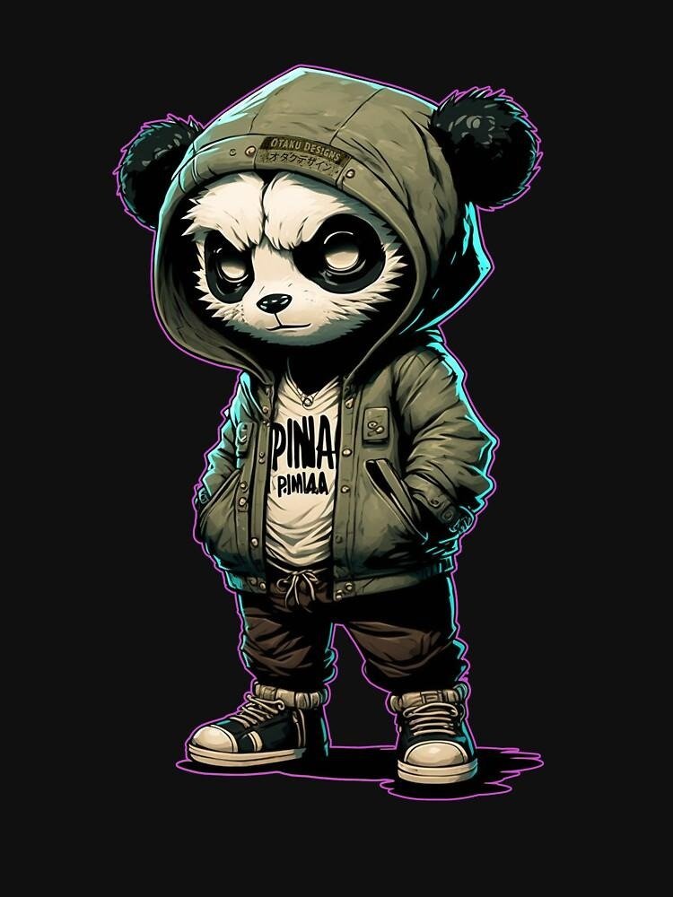 Cool panda gaming avatar