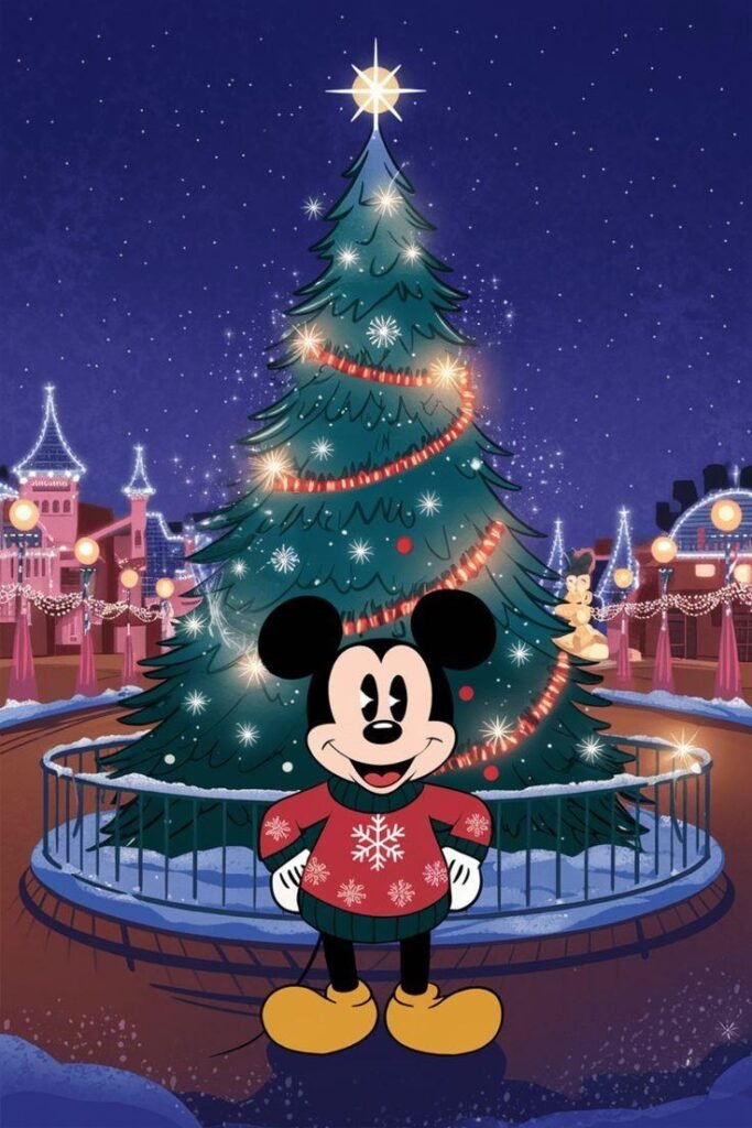Christmas Mickey Mouse PFP