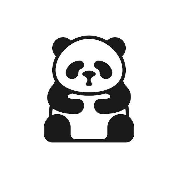 Black panda aesthetic profile picture