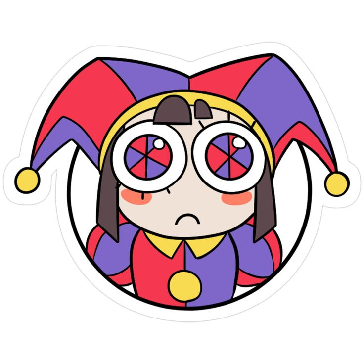 Sad Pomni profile picture fan art